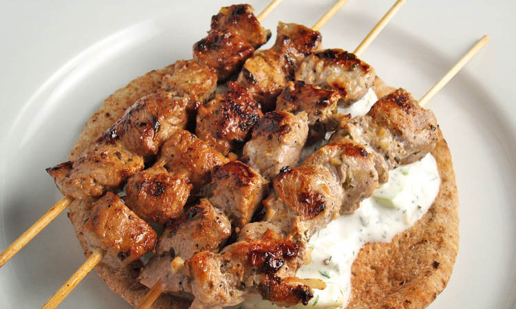 Greek Pork Souvlaki